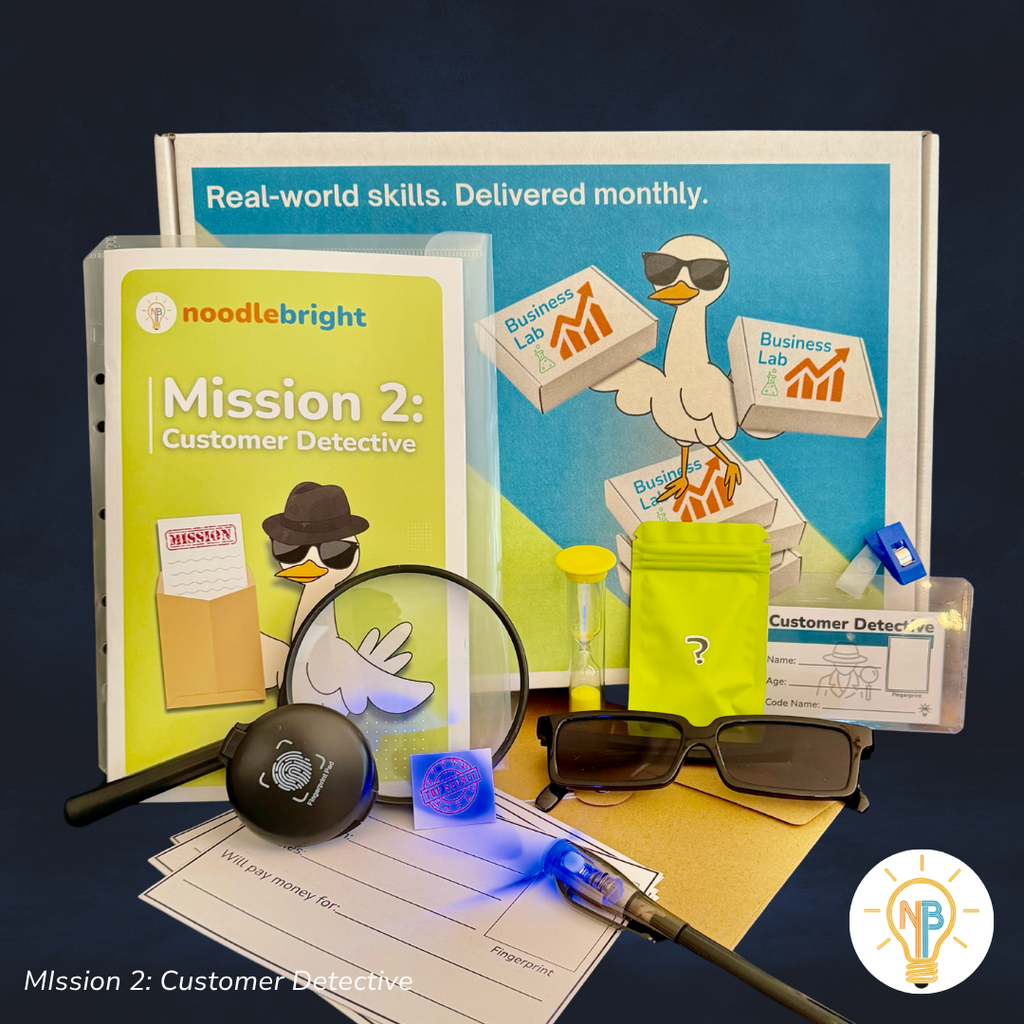 Noodle Bright Business Lab™ | Entrepreneur Subscription Box for Kids (Ages 9–14)