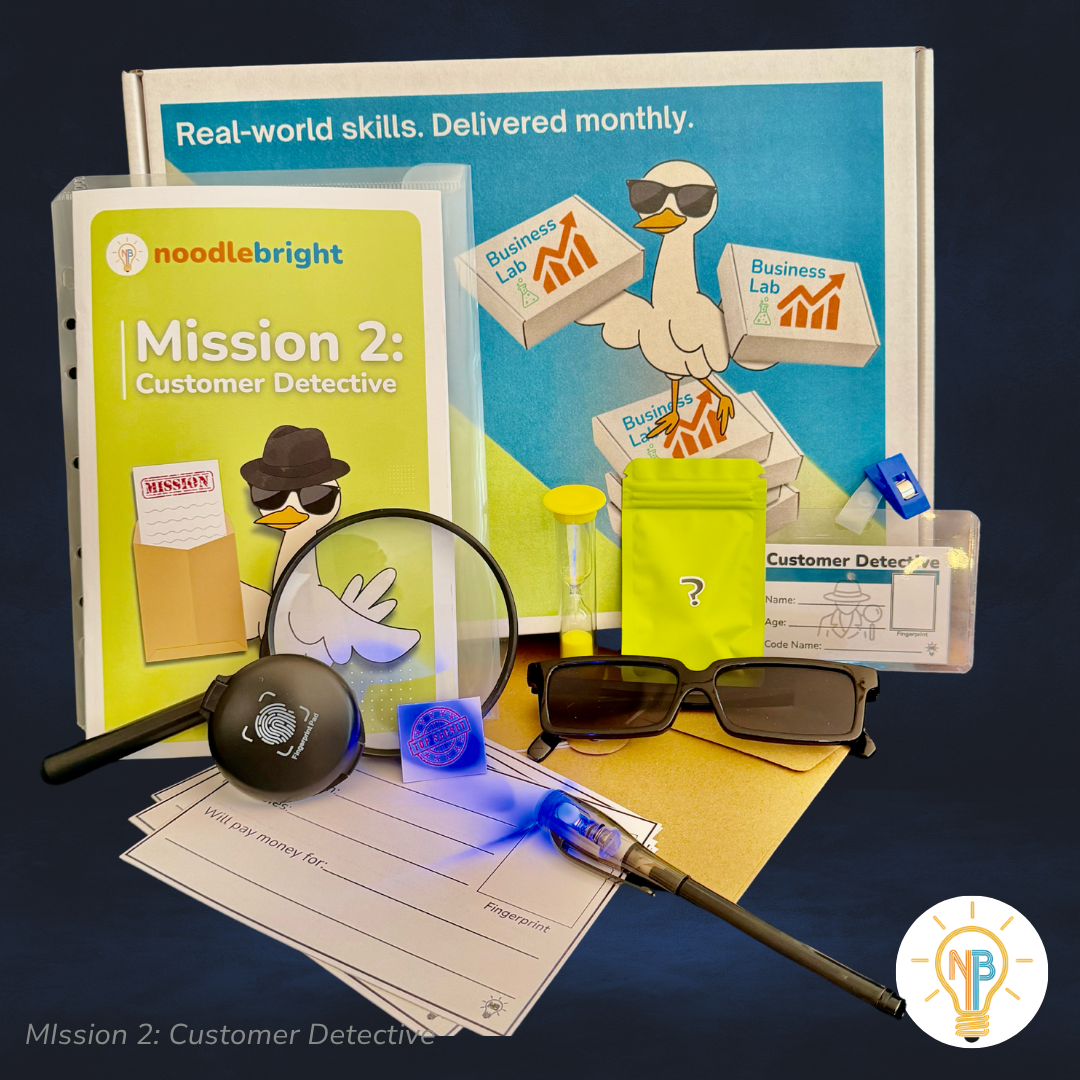 Noodle Bright Business Lab™ | Entrepreneur Subscription Box for Kids (Ages 9–14)